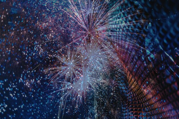 Abstract sparkling background pattern celebration wallpaper presentation cover