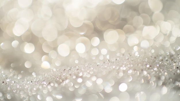 Abstract Sparkling Bokeh Lights Background