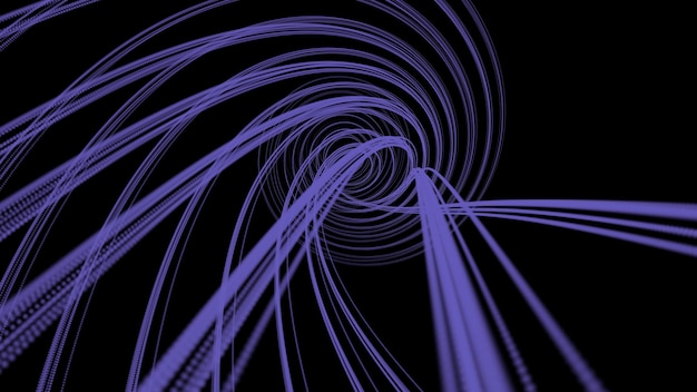 abstract spiral movement