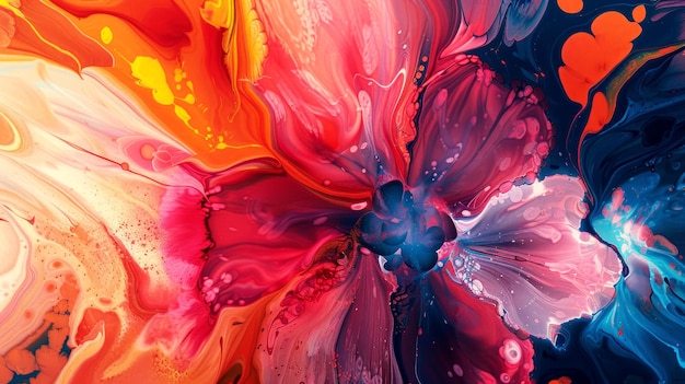 abstract splash paint art for background
