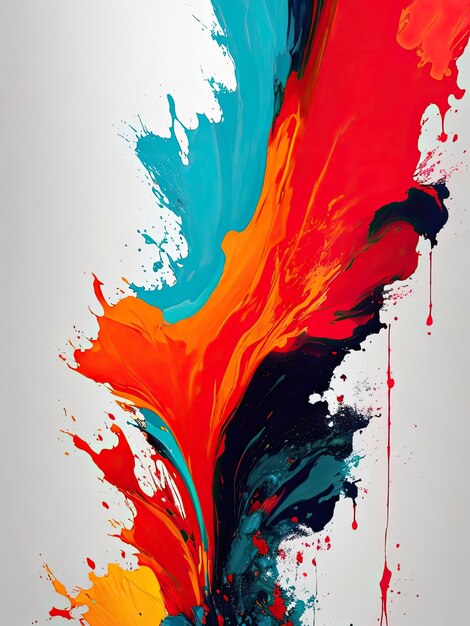 abstract splash paint background