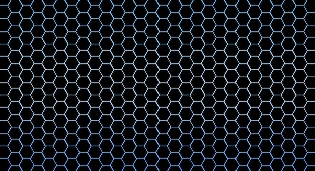 Abstract sport background on hexagon mesh design