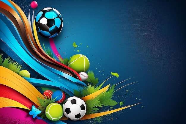 Abstract sport background