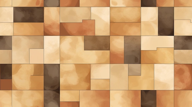 Abstract square stones tiles graphic wallpaper