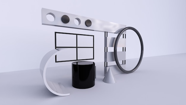 Abstract stand for product display