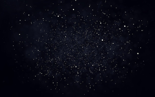 Photo abstract star dust particle background