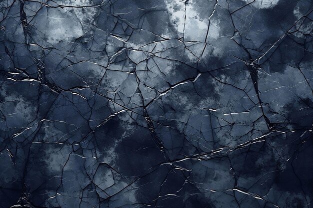 Фото Абстрактная каменная текстура с трещинами