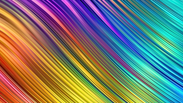 abstract stripe background Rainbow