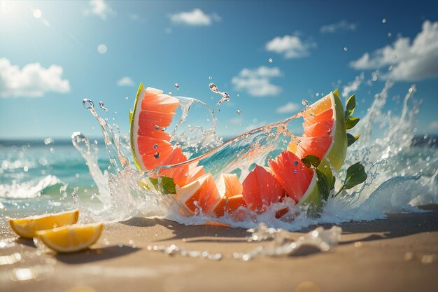 Abstract summer background