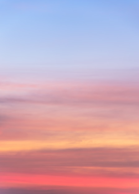 Abstract sunset sky background