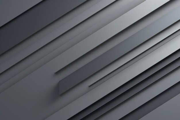 Photo abstract tech grey diagonal stripes background