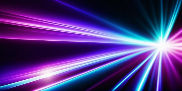 Abstract technological light lines hd background