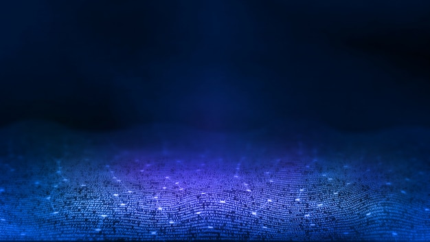 Abstract technologisch ontwerp
