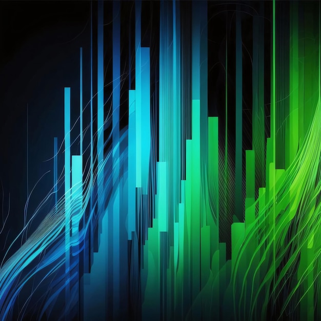 Photo abstract technology background vector illustration eps 10 colorful lines