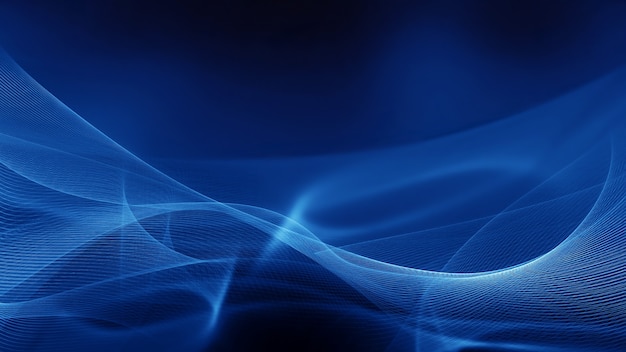 Abstract technology background with blue tones