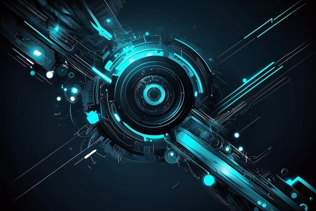 Abstract technology background for your text