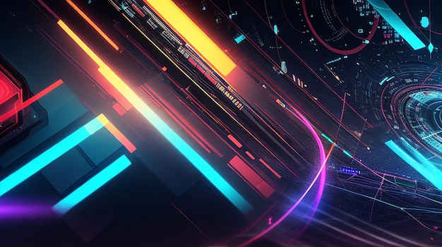 Abstract technology background