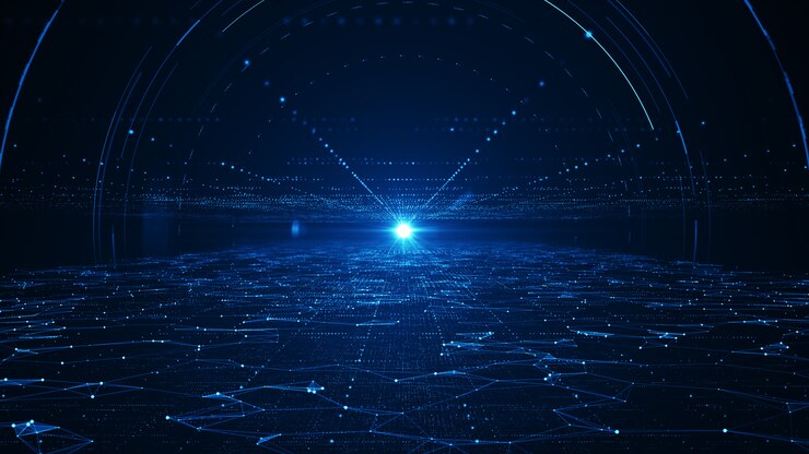 Photo abstract technology  big data concept.