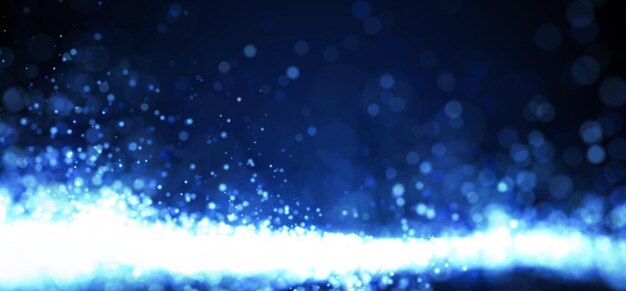 Abstract technology blue background sparkles digital background