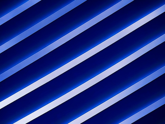 写真 抽象的な技術コンセプト 濃い青いストライプ 幾何学的な重なり合う背景