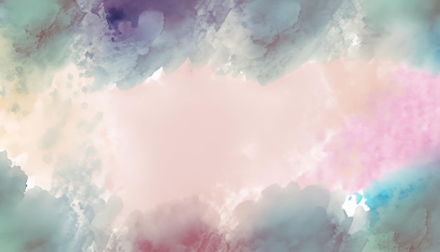 Abstract Texture Background Illustration in Watercolor