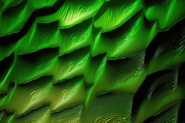 Abstract texture in shades of greens