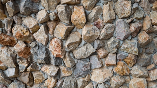 Photo abstract texture of stone wall background