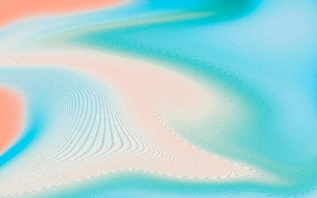 Photo abstract texture with shades of blue, green, orange and light pink colors