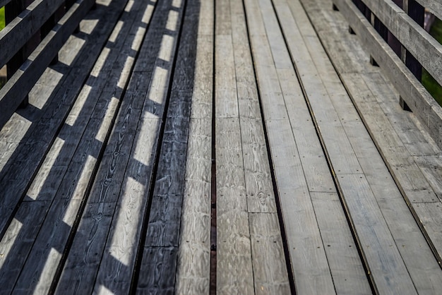 Abstract texture of a wooden ladder