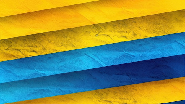 Abstract Textured Design YellowBlue Fusion