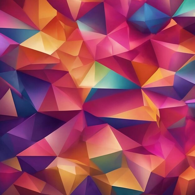 Abstract textured polygonal background blurry triangle background design