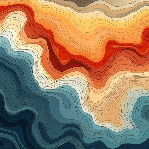 Premium Photo  Abstract Topography Landscape Background