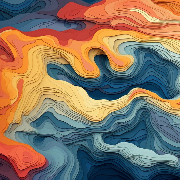Premium Photo  Abstract Topography Landscape Background