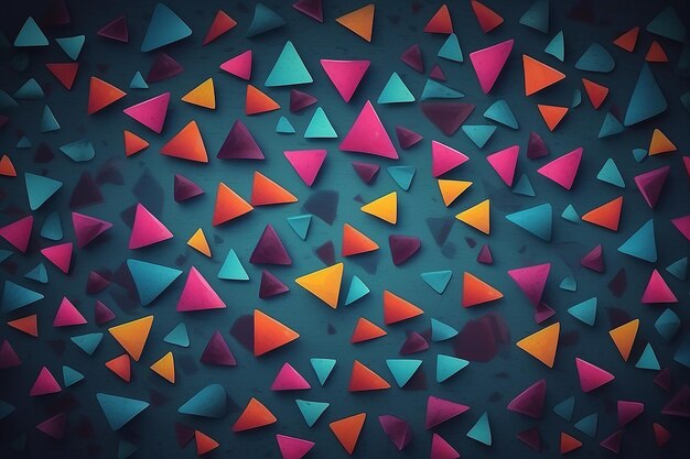 Photo abstract triangle pattern abstract triangle background