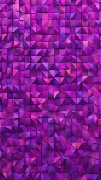 Abstract triangles pattern background violet mosaic illustration