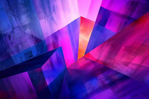 Abstract triangles and polygonal background with colorful color