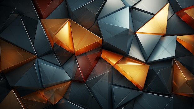 abstract triangles wallpaper HD 8K wallpaper Stock Photographic Image