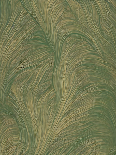 abstract tropical green leaves painting of lush green foliage with a soft painterly texture