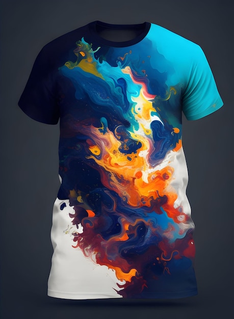 Abstract Tshirt Design