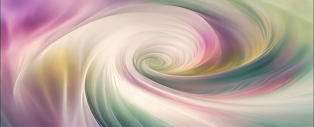 Abstract twirling pastel colors as background wallpaper header