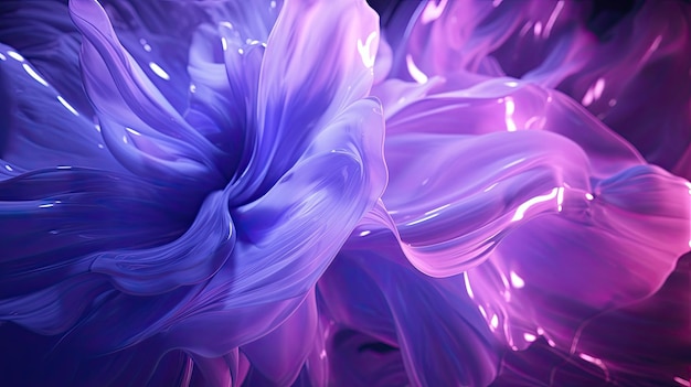 abstract uv ultraviolet licht samenstelling realistisch 4k