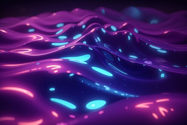 Abstract uv ultraviolet light composition