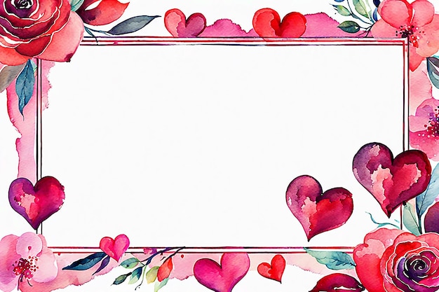 Abstract Valentine frame border background valentine texture Valentine banner design Love concept