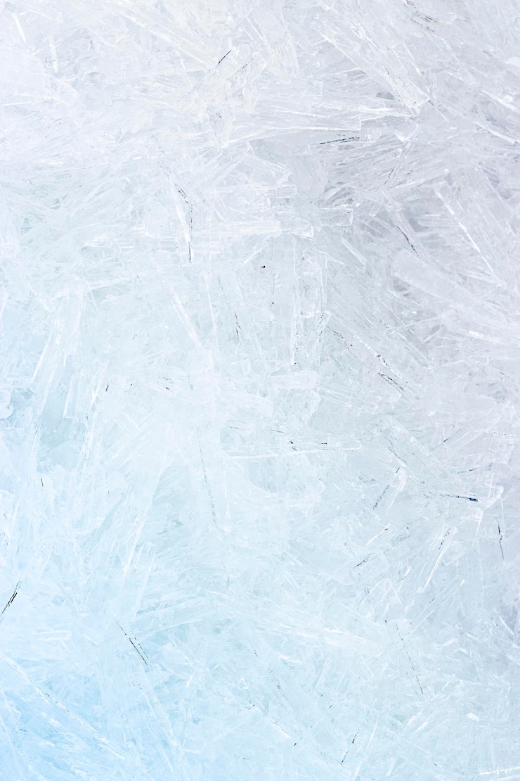 Photo abstract vertical background ice block