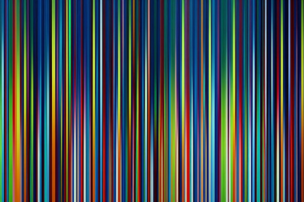 Photo abstract vertical striped background pattern with multicolored vertical lines