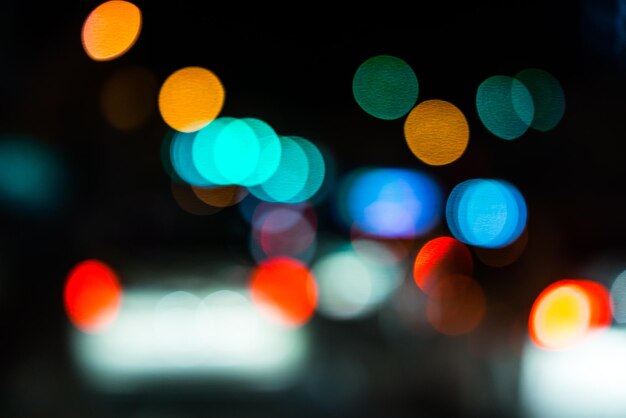 abstract vervagen verkeer stad nachtlampje achtergrond