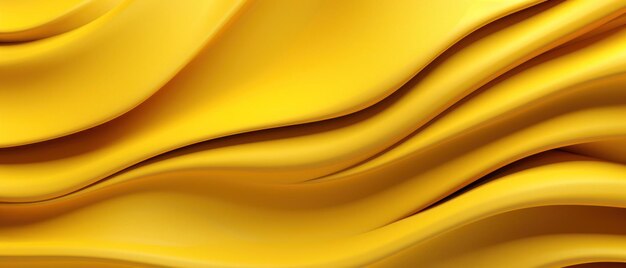 Abstract vibrant yellow waves in a creative pattern exuding energy and dynamism ai generative