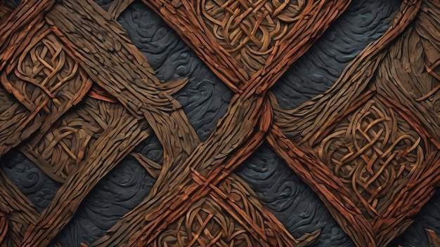 Abstract viking texture pattern
