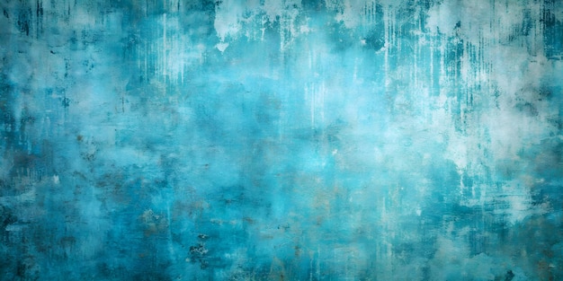 Photo abstract vintage soft blue grunge background