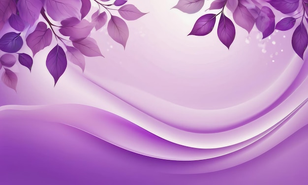 Abstract violet background with smooth lines